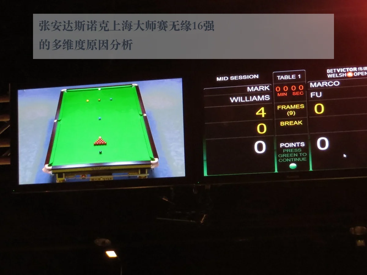 张安达斯诺克上海大师赛无缘16强的多维度原因分析 - ayx